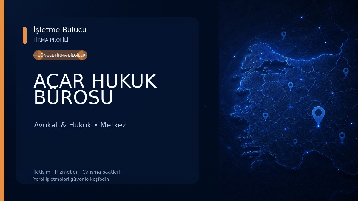 ACAR HUKUK BÜROSU