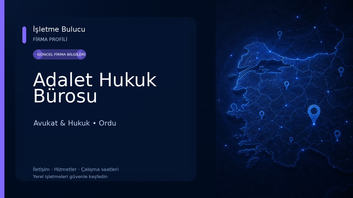 Adalet Hukuk Bürosu