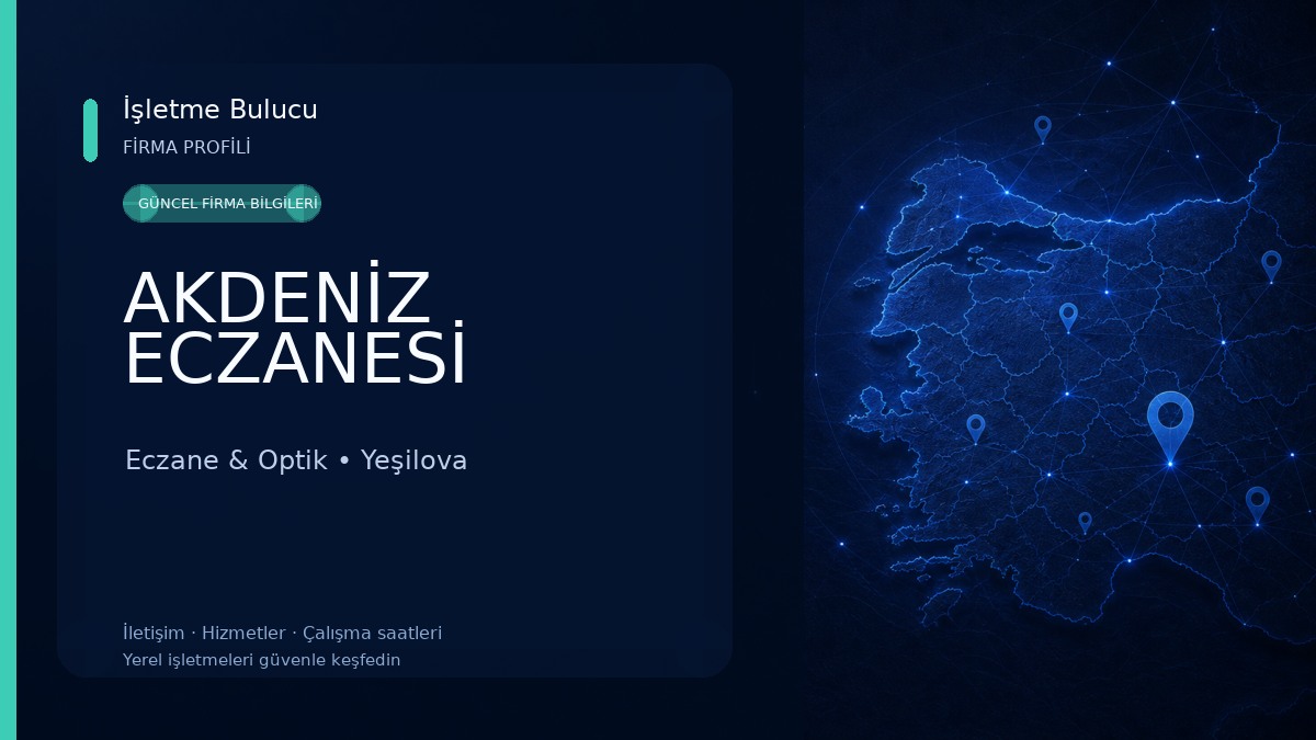 AKDENİZ ECZANESİ