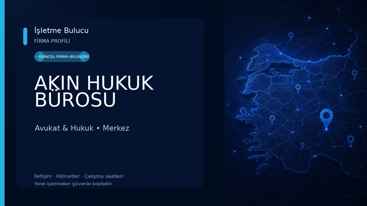 AKIN HUKUK BÜROSU