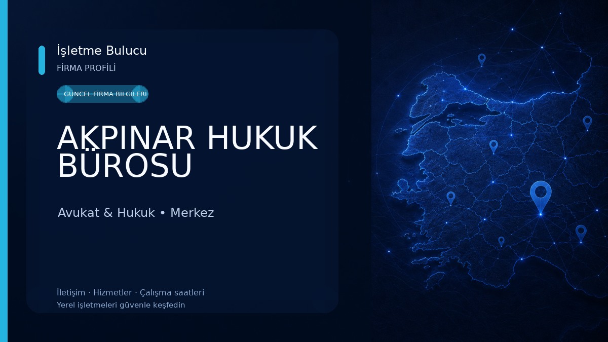 AKPINAR HUKUK BÜROSU