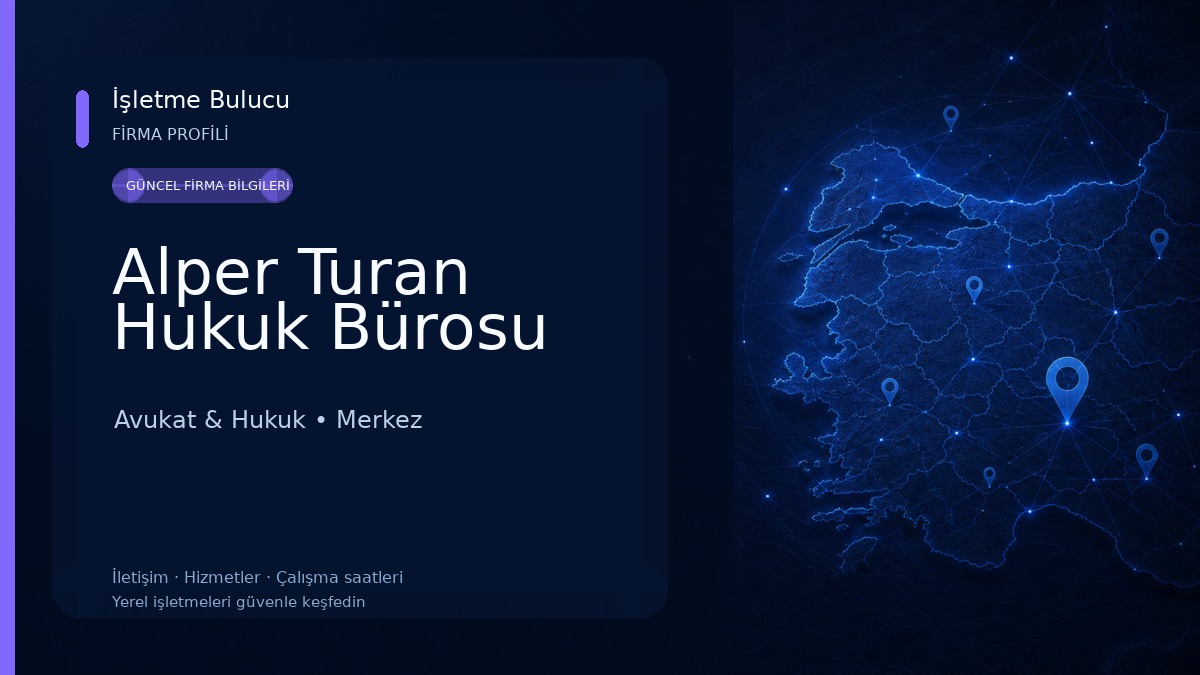 Alper Turan Hukuk Bürosu