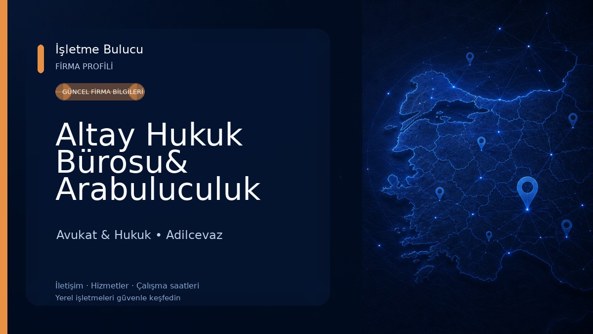 Altay Hukuk Bürosu& Arabuluculuk Merkezi Avukat Arabulucu Mehmet Veyis Altay