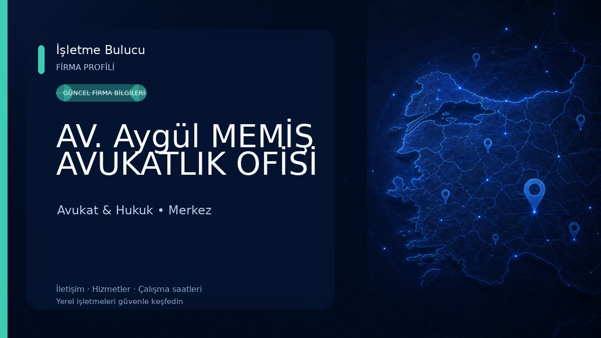 AV. Aygül MEMİŞ AVUKATLIK OFİSİ
