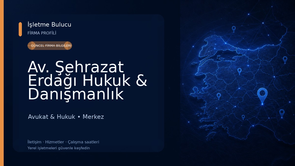 Av. Şehrazat Erdağı Hukuk & Danışmanlık