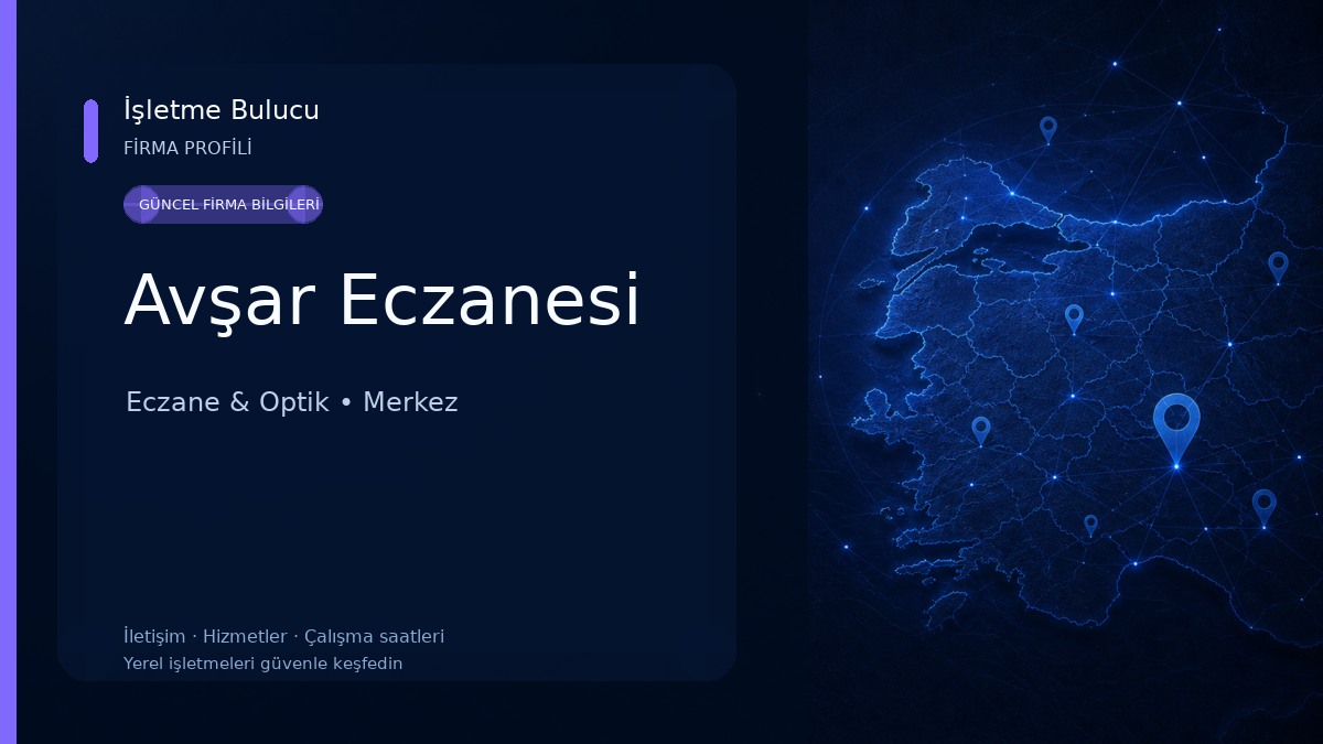 Avşar Eczanesi