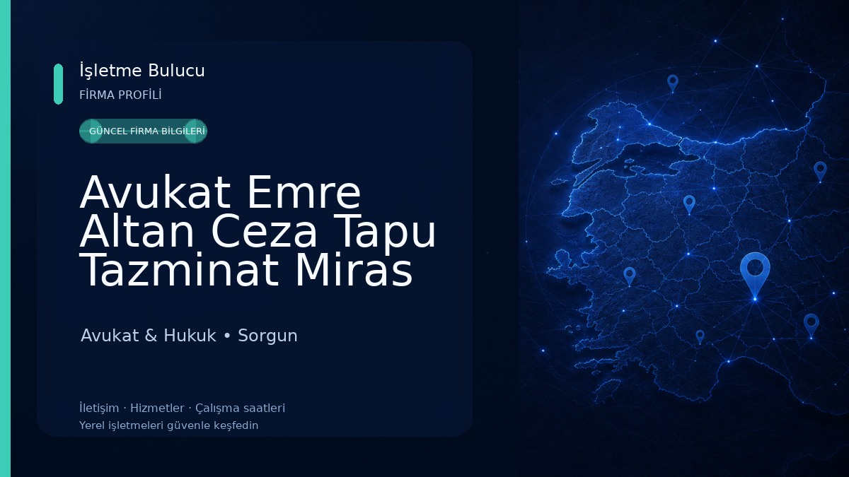 Avukat Emre Altan Ceza Tapu Tazminat Miras Boşanma Davaları
