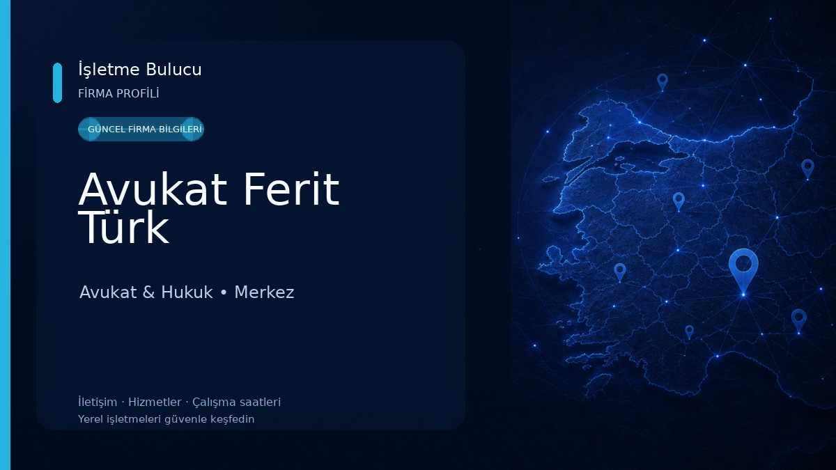 Avukat Ferit Türk