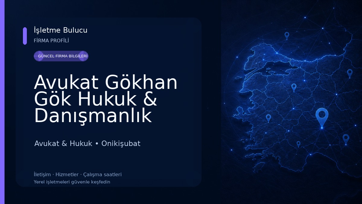 Avukat Gökhan Gök Hukuk & Danışmanlık
