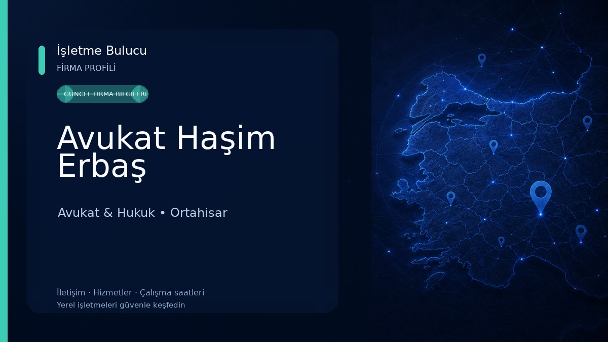 Avukat Haşim Erbaş