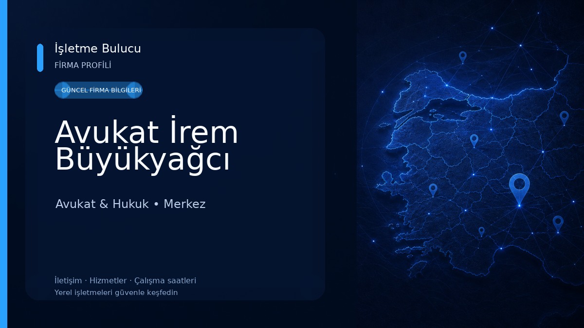 Avukat İrem Büyükyağcı