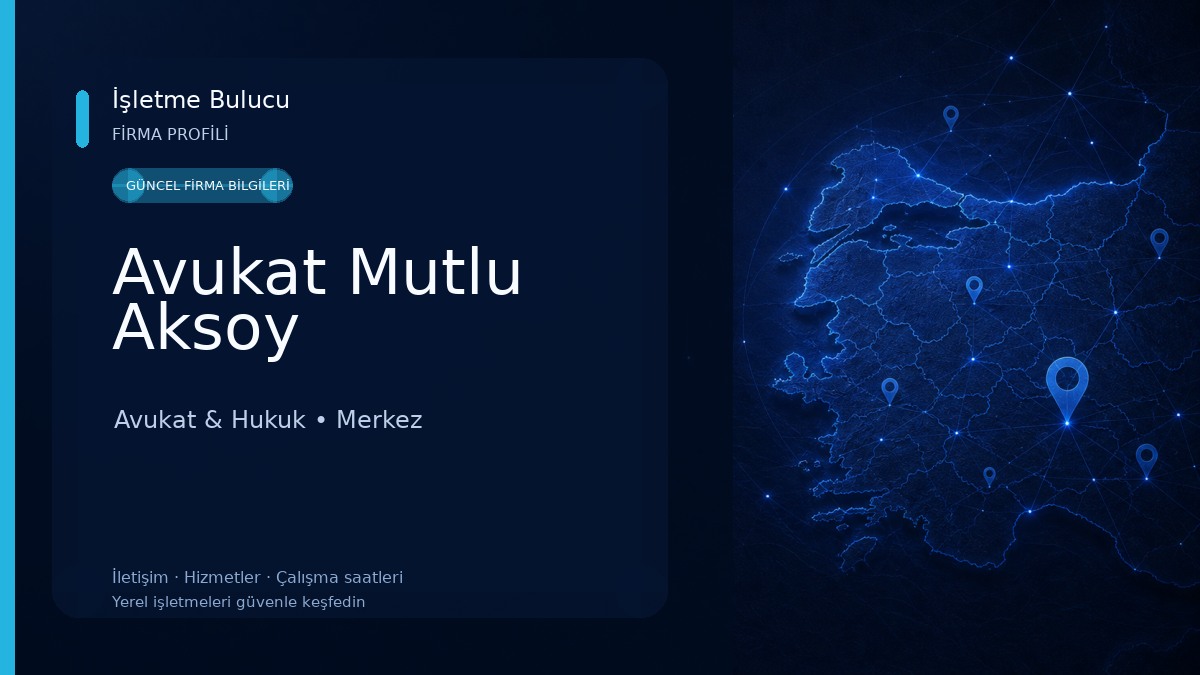 Avukat Mutlu Aksoy