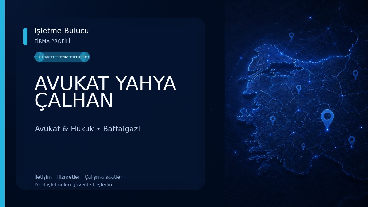 AVUKAT YAHYA ÇALHAN