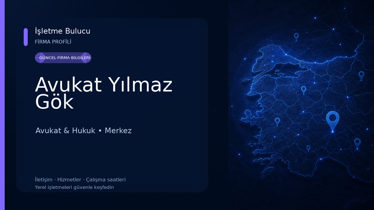 Avukat Yılmaz Gök
