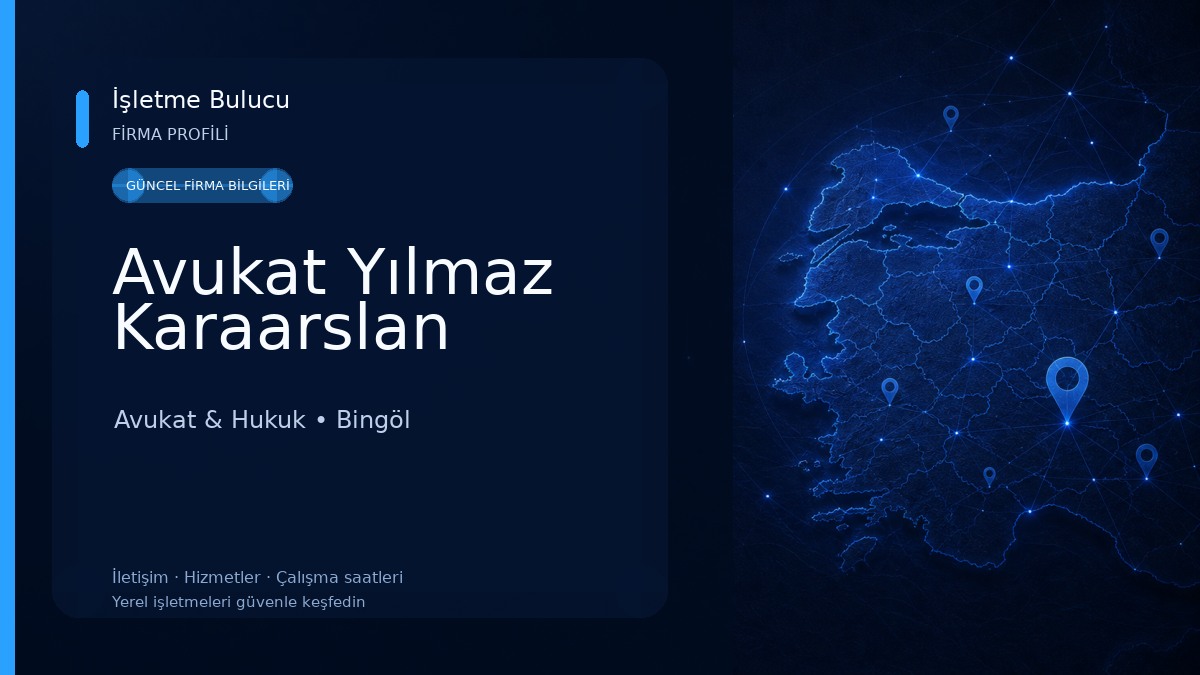 Avukat Yılmaz Karaarslan