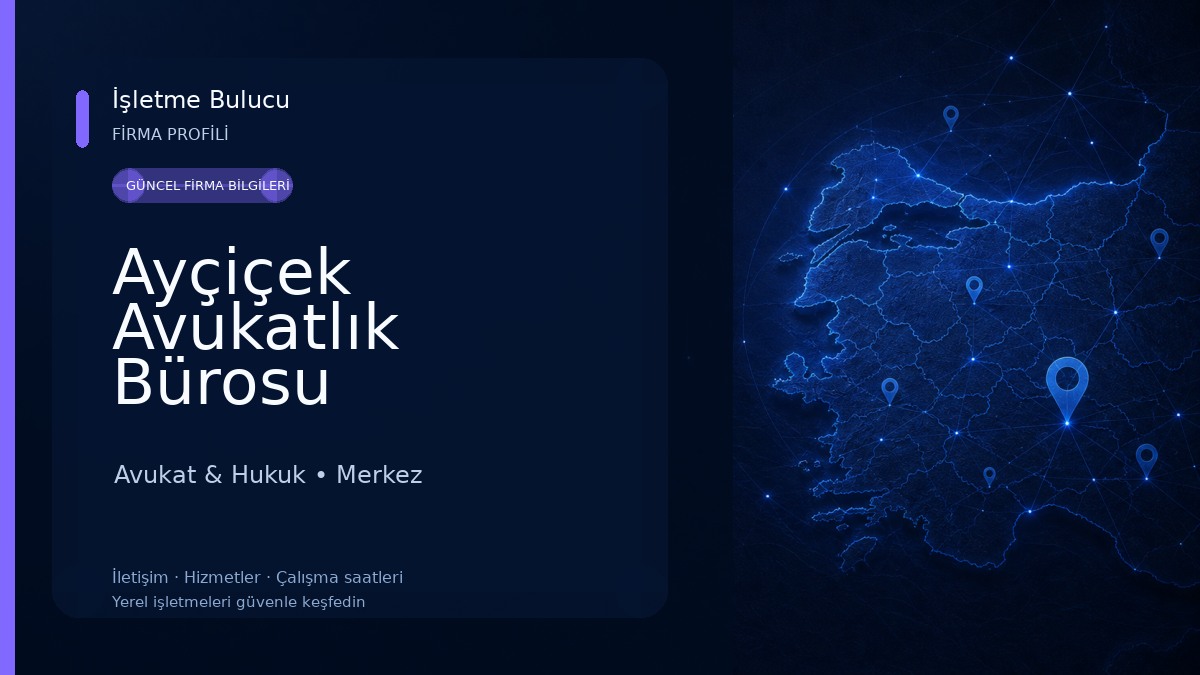 Ayçiçek Avukatlık Bürosu
