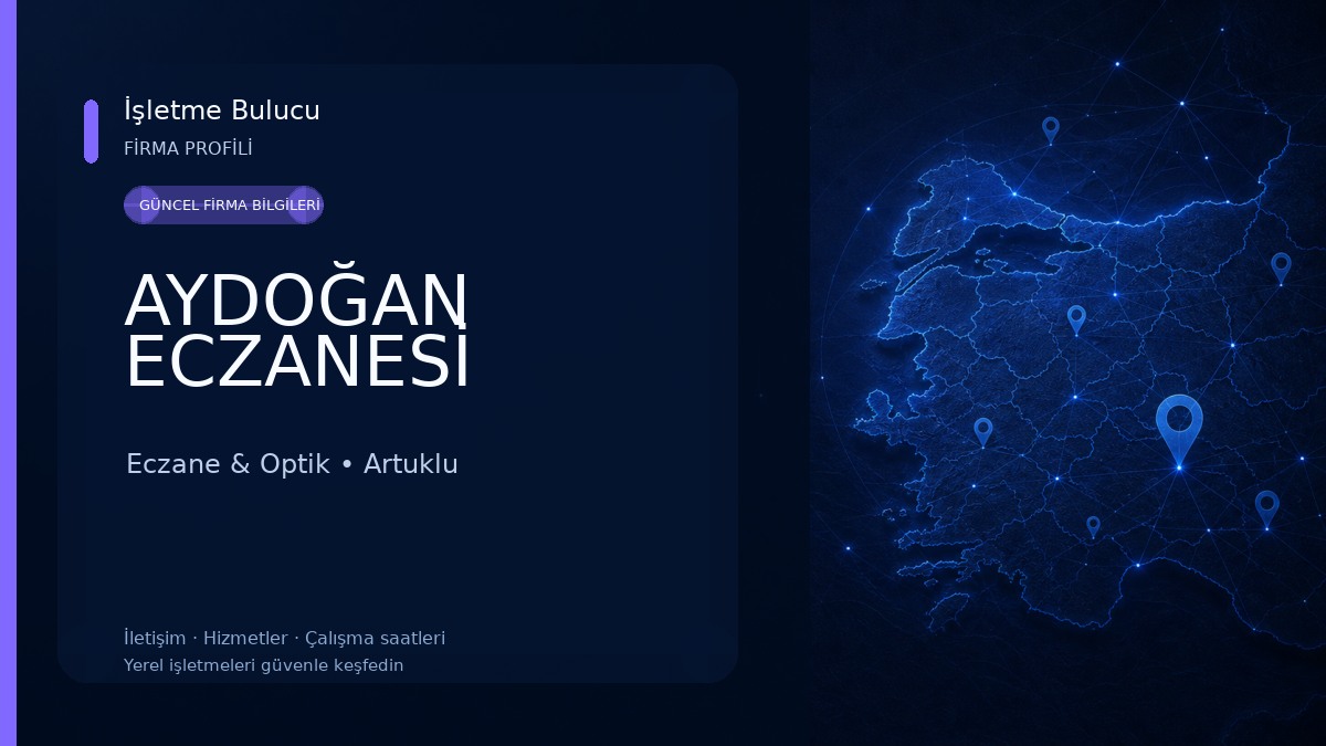 AYDOĞAN ECZANESİ