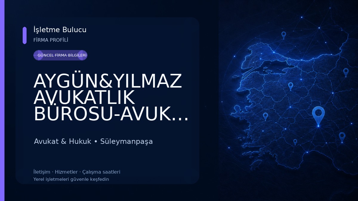 AYGÜN&YILMAZ AVUKATLIK BÜROSU-AVUKAT ENES AYGÜN-AVUKAT BURAK YILMAZ-Tekirdağ avukat-boşanma avukatı-iş avukatı-miras avukatı