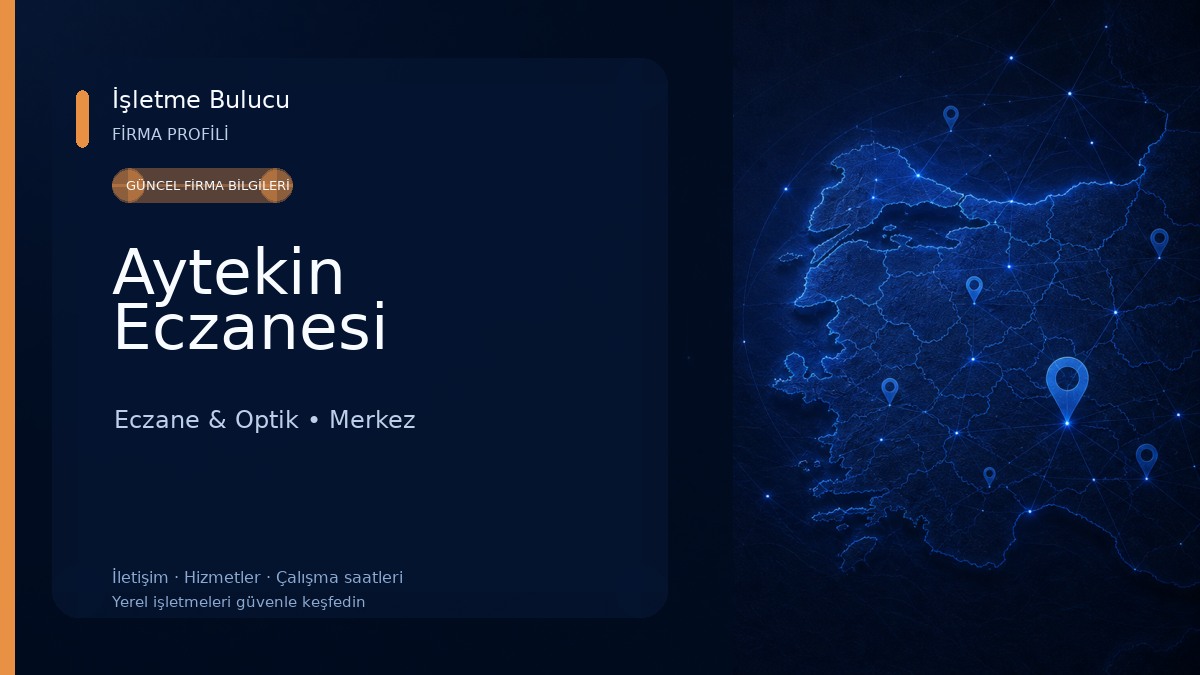 Aytekin Eczanesi