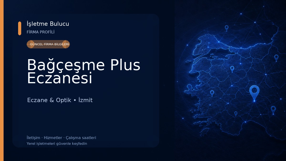 Bağçeşme Plus Eczanesi