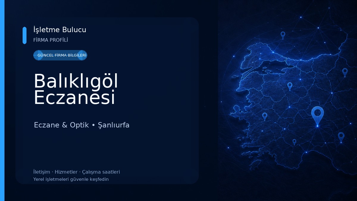 Balıklıgöl Eczanesi