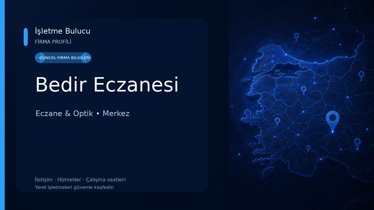 Bedir Eczanesi