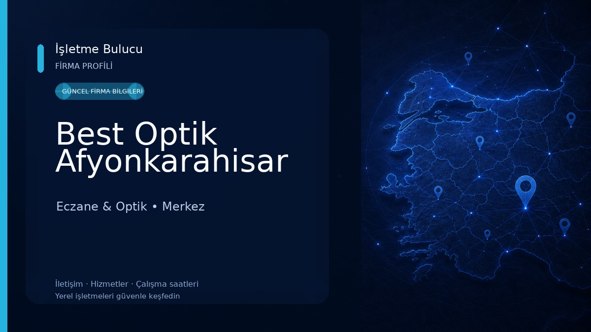 Best Optik Afyonkarahisar