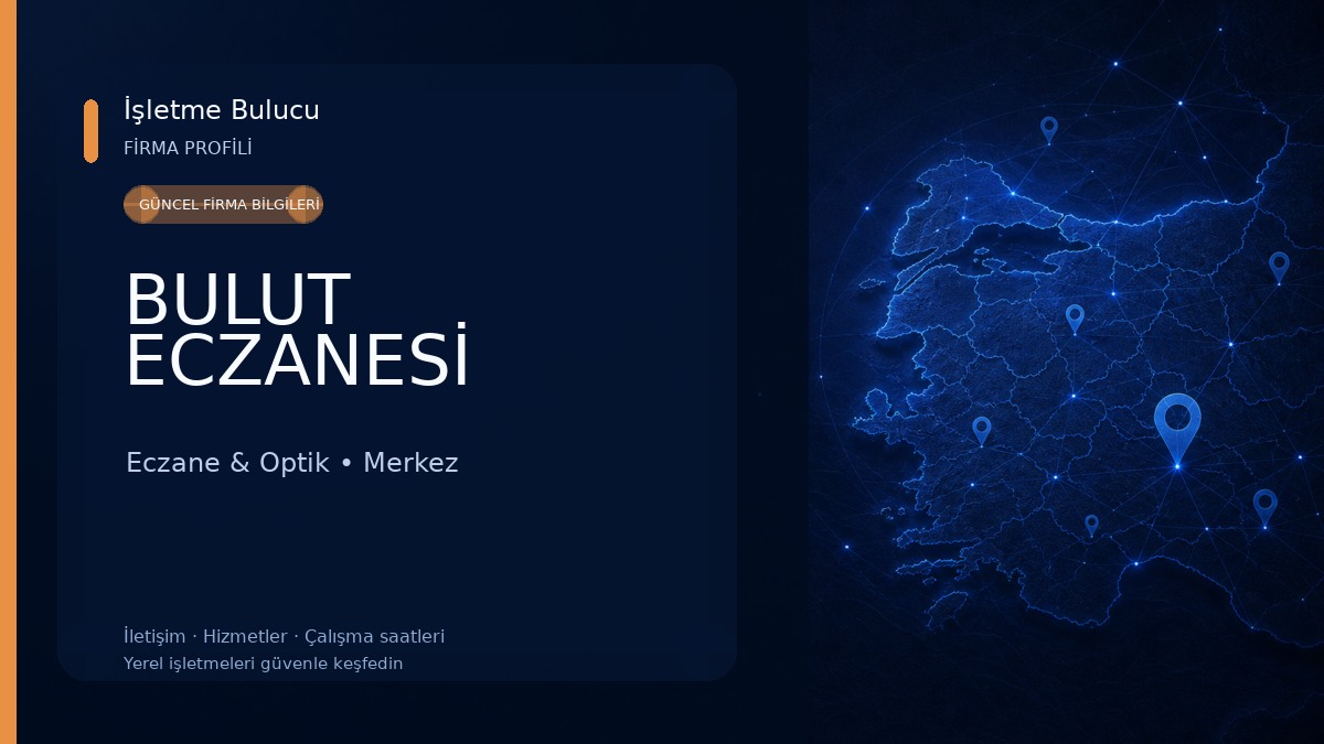 BULUT ECZANESİ