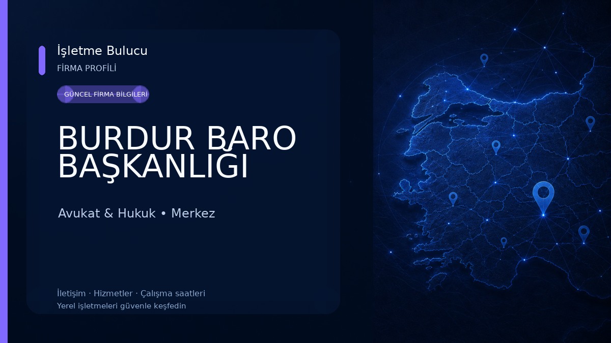 BURDUR BARO BAŞKANLIĞI