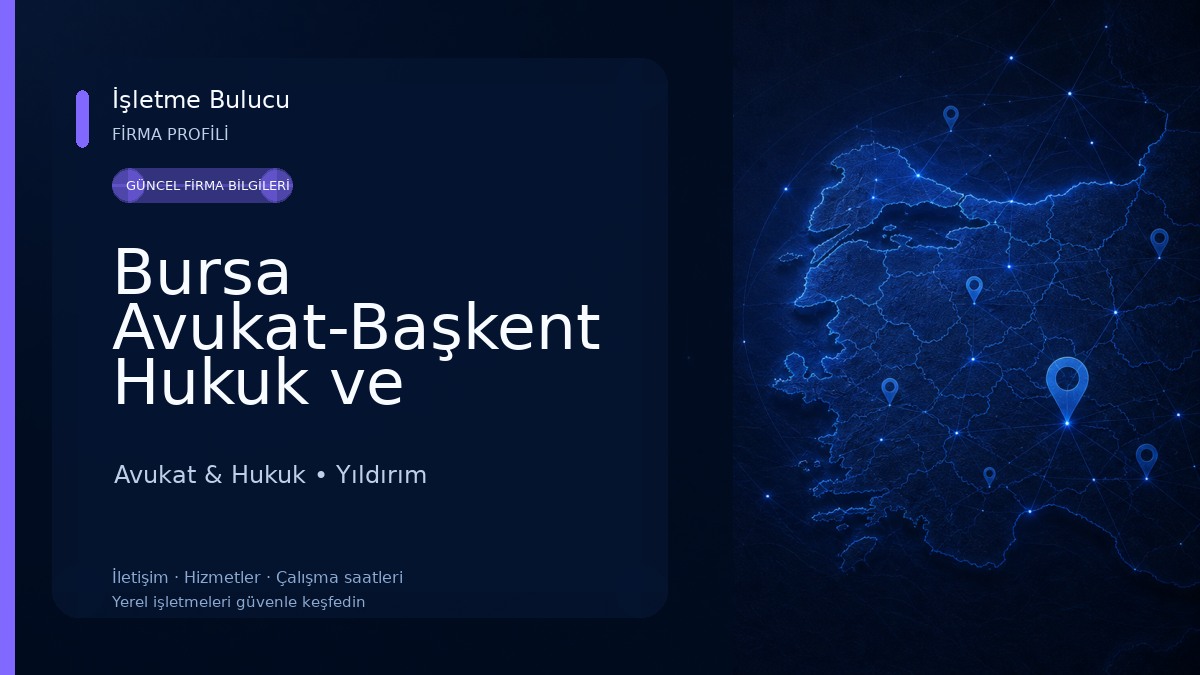 Bursa Avukat-Başkent Hukuk ve Danışmanlık Bürosu-Bursa Boşanma Avukatı | Araç Değer Kaybı | İş Avukatı | Ceza Avukatı