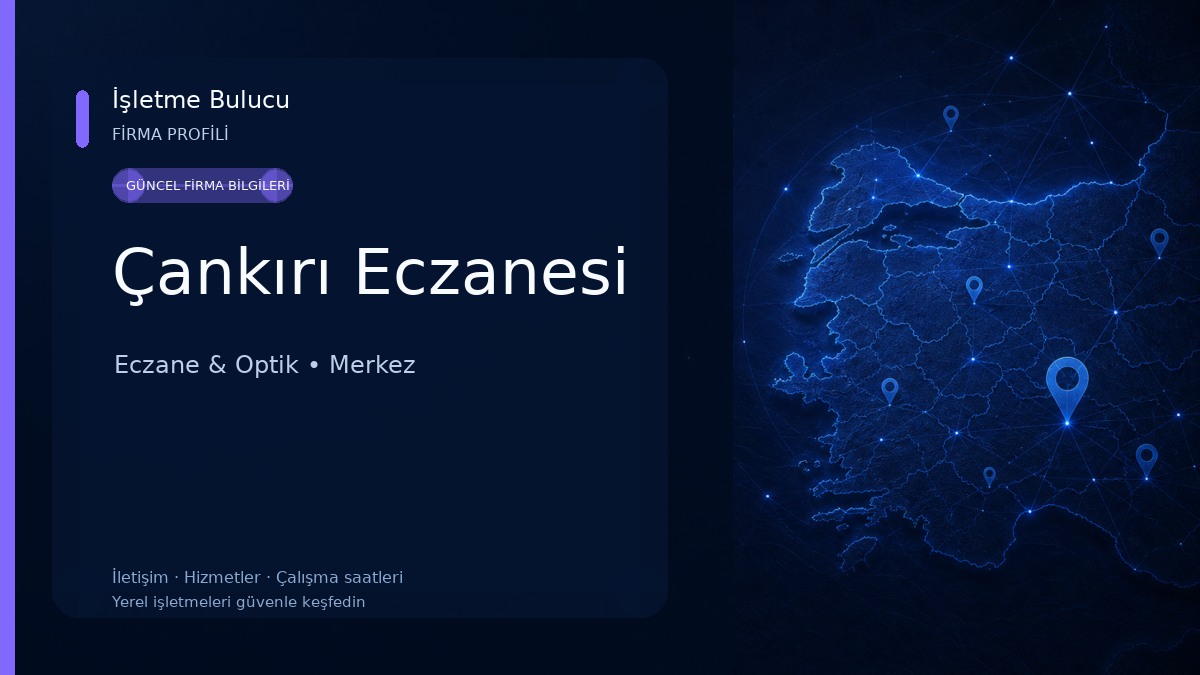 Çankırı Eczanesi