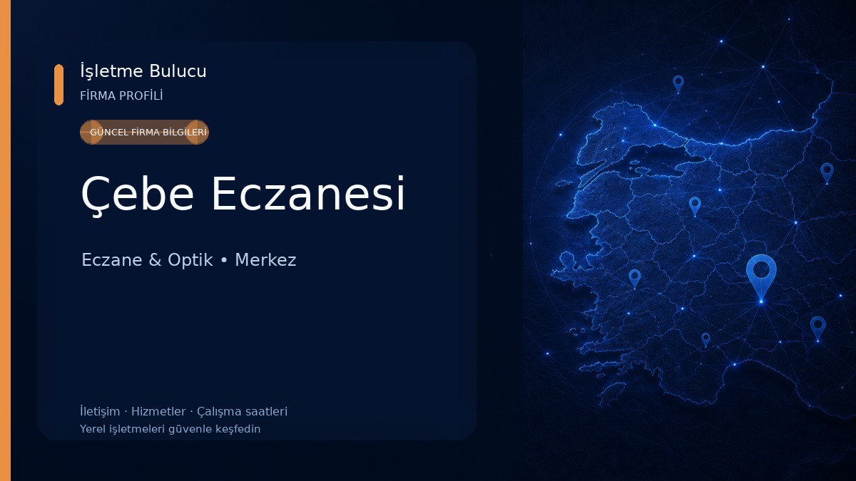 Çebe Eczanesi