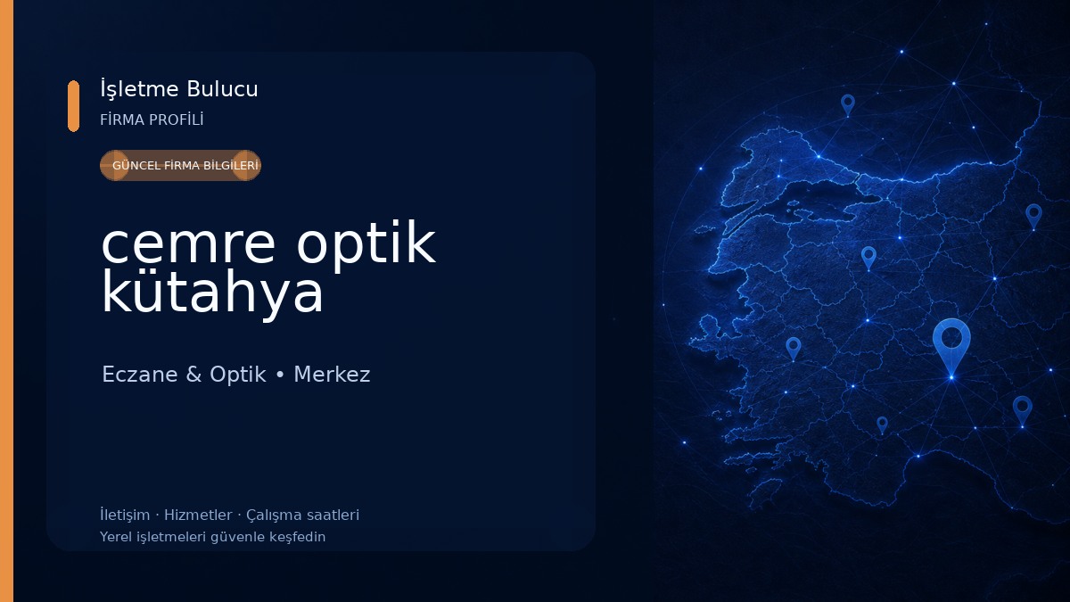 cemre optik kütahya