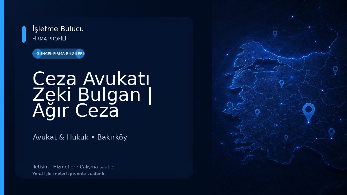 Ceza Avukatı Zeki Bulgan | Ağır Ceza Avukatı | Ceza Avukatı | İstanbul Ceza Avukatı | İstanbul Ağır Ceza Avukatı