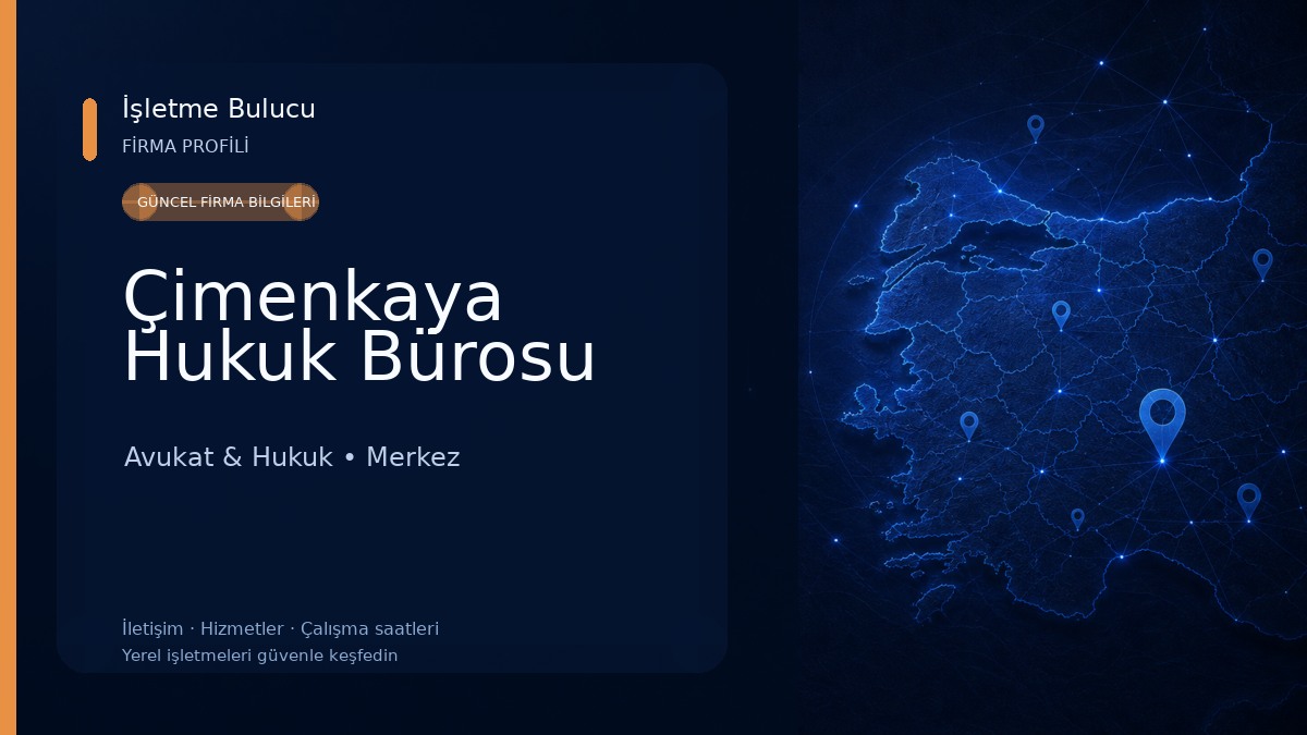 Çimenkaya Hukuk Bürosu