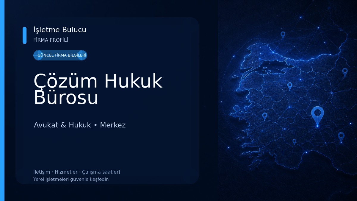 Çözüm Hukuk Bürosu