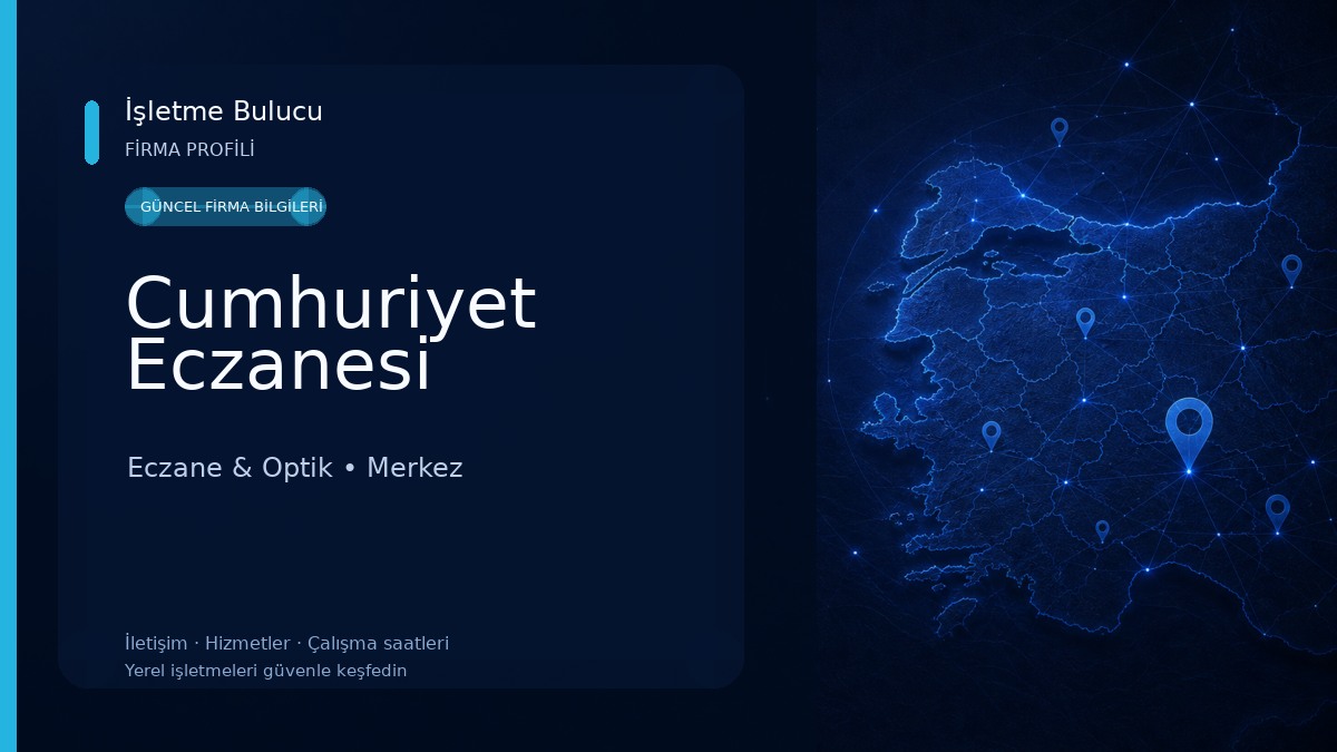 Cumhuriyet Eczanesi