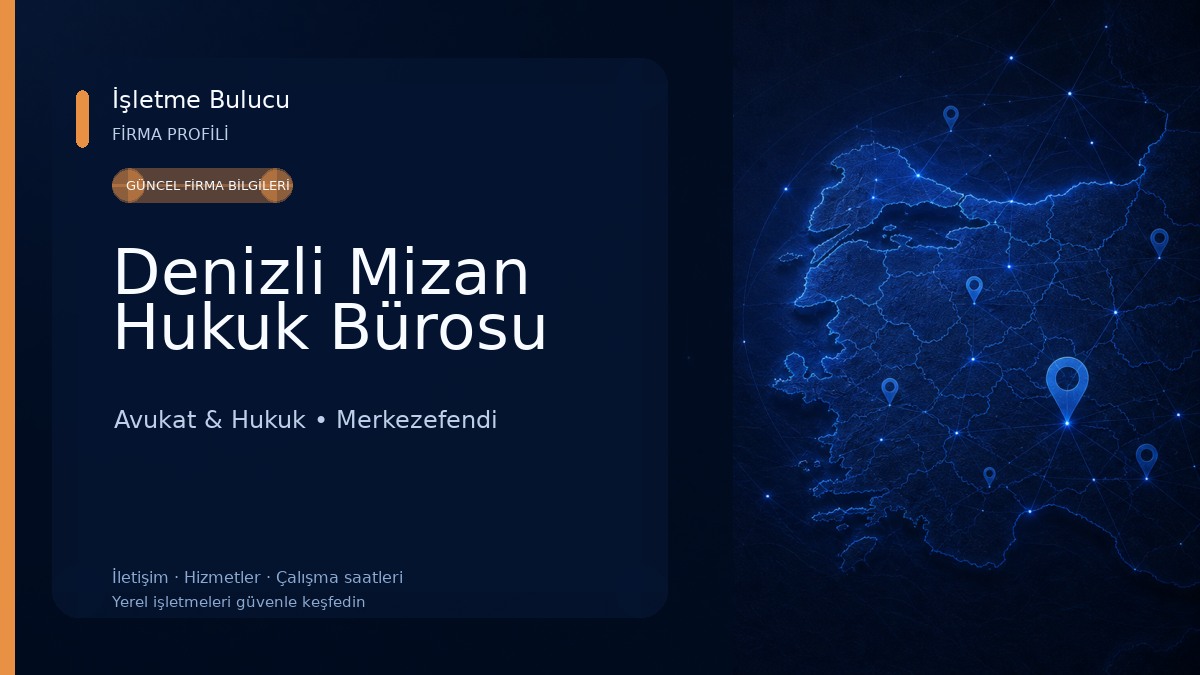 Denizli Mizan Hukuk Bürosu