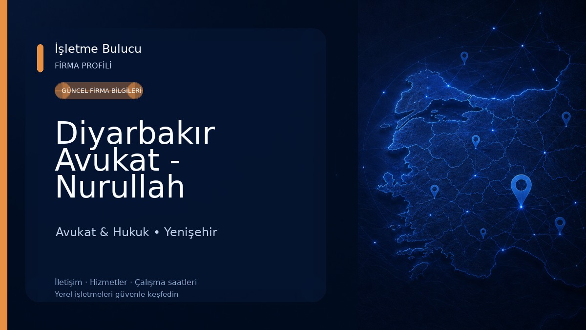 Diyarbakır Avukat - Nurullah BİROĞLU(BOŞANMA,İŞ DAVALARI,CEZA,İCRA TAZMİNAT,ARAZİ DAVALARI)