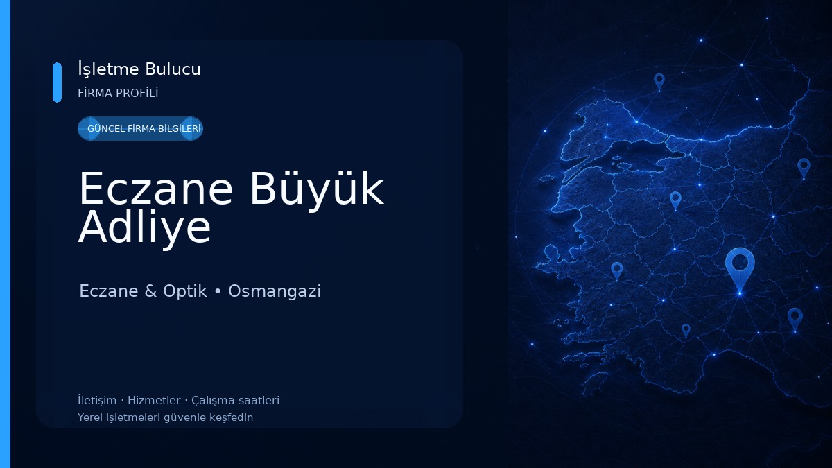 Eczane Büyük Adliye