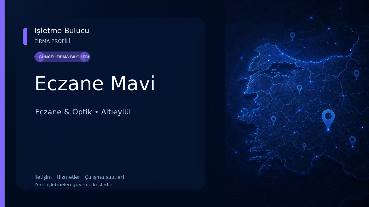 Eczane Mavi
