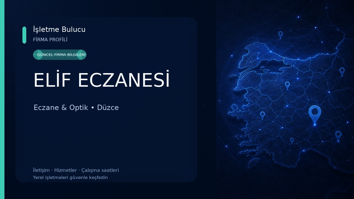 ELİF ECZANESİ