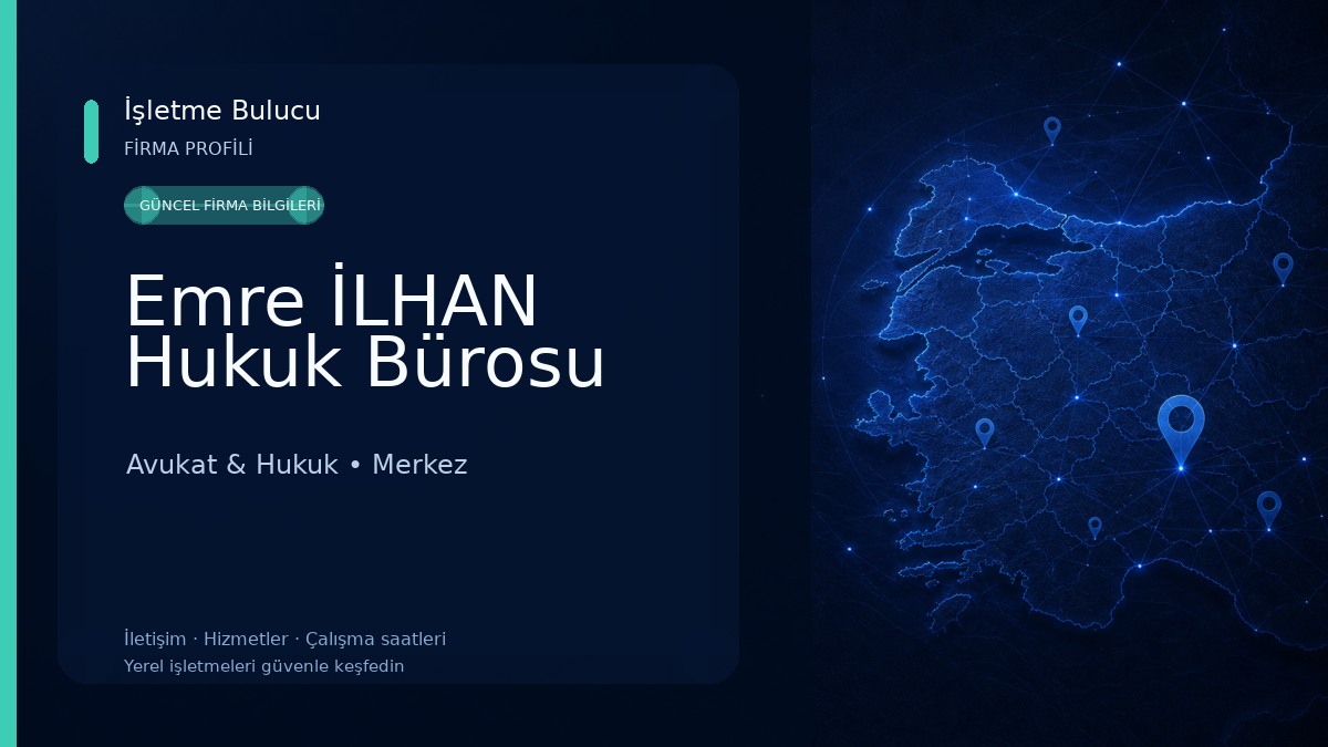 Emre İLHAN Hukuk Bürosu