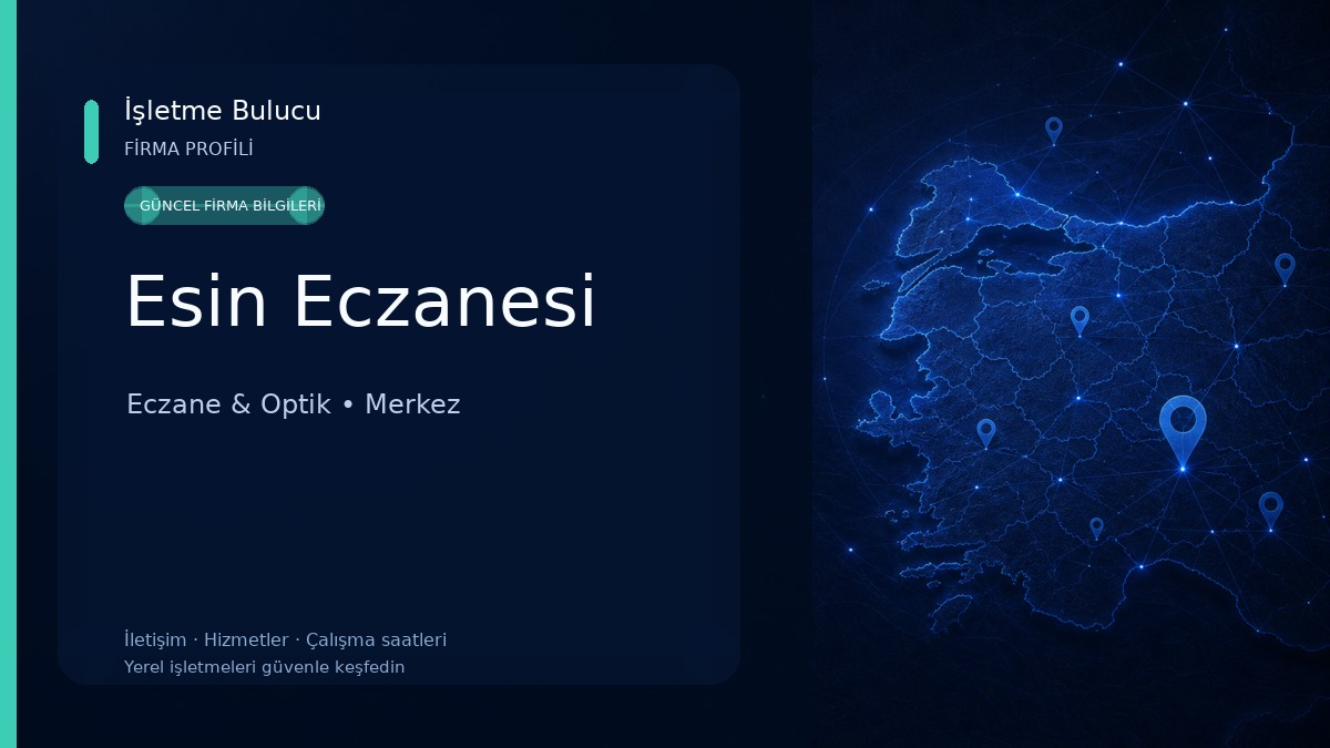 Esin Eczanesi