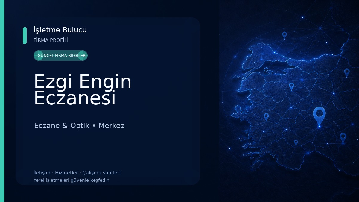 Ezgi Engin Eczanesi