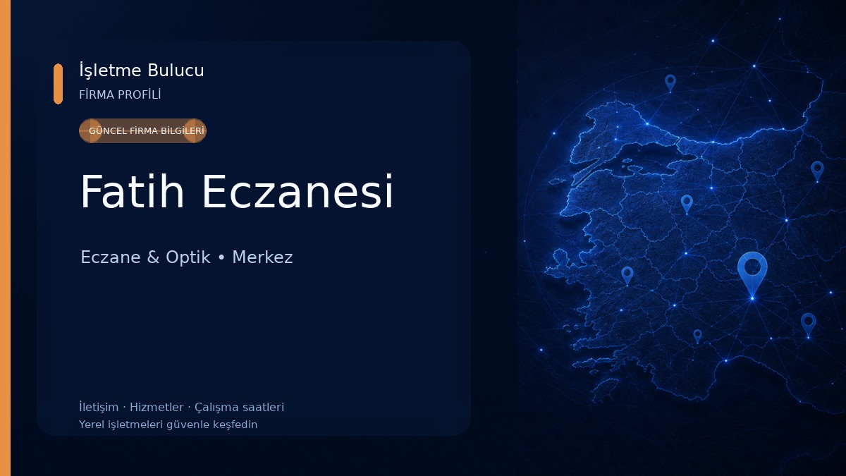 Fatih Eczanesi