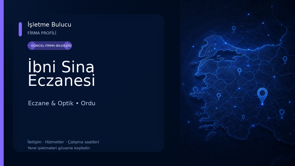 İbni Sina Eczanesi