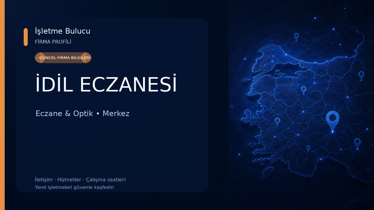 İDİL ECZANESİ
