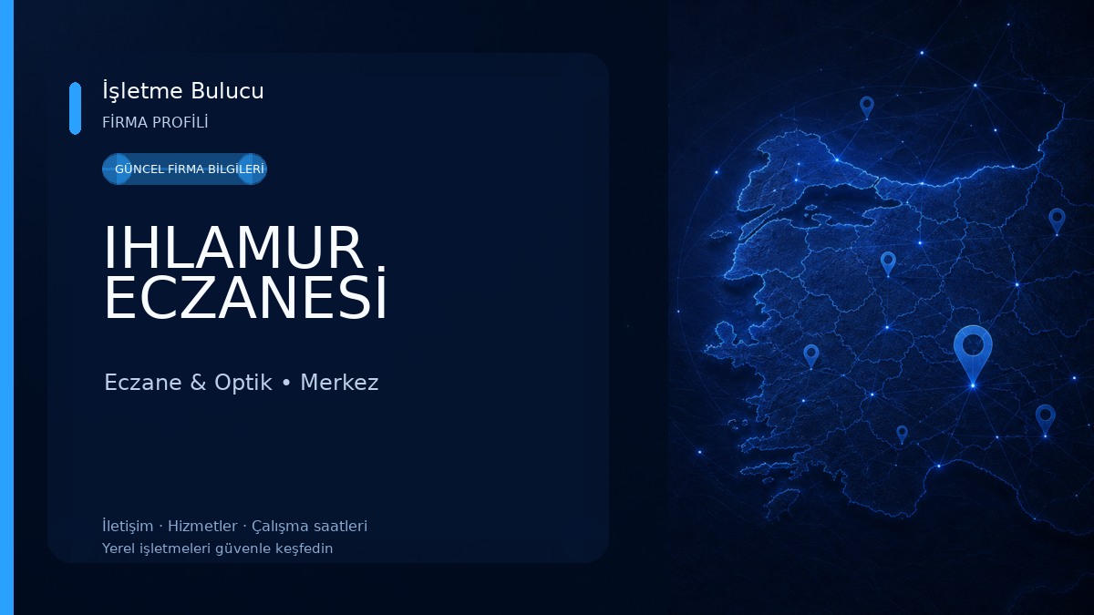 IHLAMUR ECZANESİ