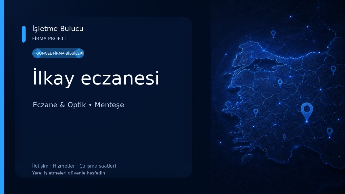 İlkay eczanesi